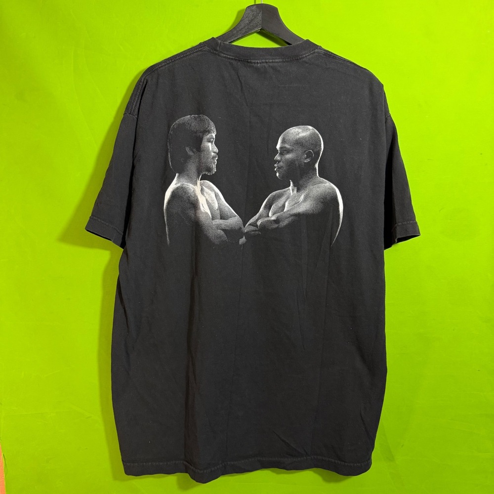 Vintage Manny Pacquiao vs Timothy Bradley 2012 Boxing T-Shirt Black Mens XL